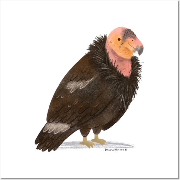 California Condor Wall Art by julianamotzko